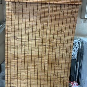 Natural Bamboo Roll-Up Blind